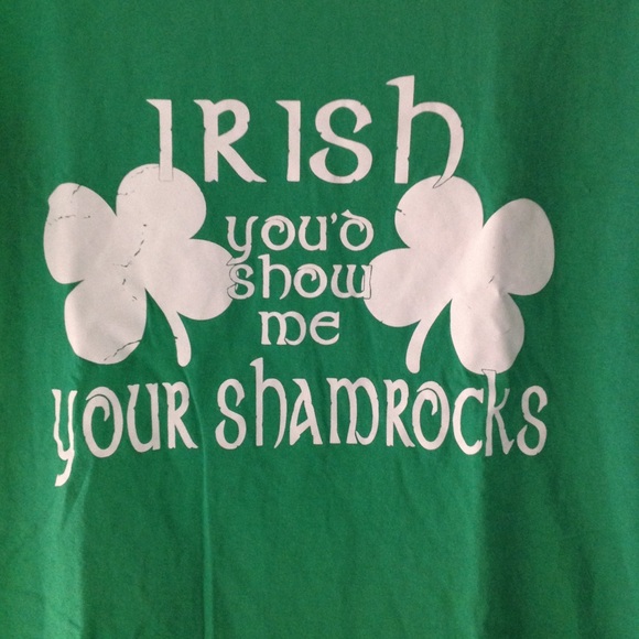 Irish Shamrocks TShirt - Picture 2 of 2